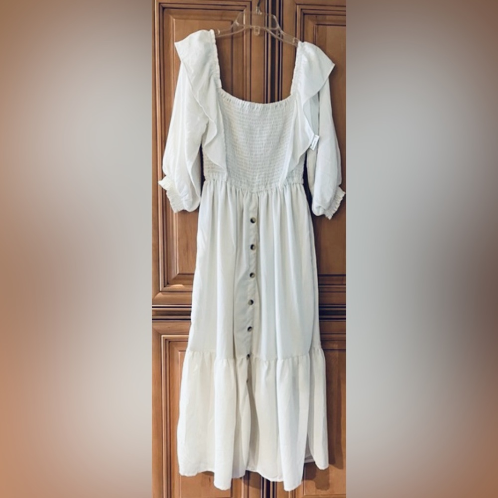 Margaux Riviera Textured Midi Dress